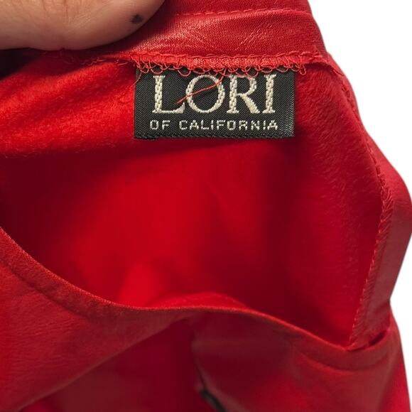 Lori of California Vintage Red Statement Blouse - Picture 6 of 8